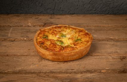 Quiche saumon brocolis